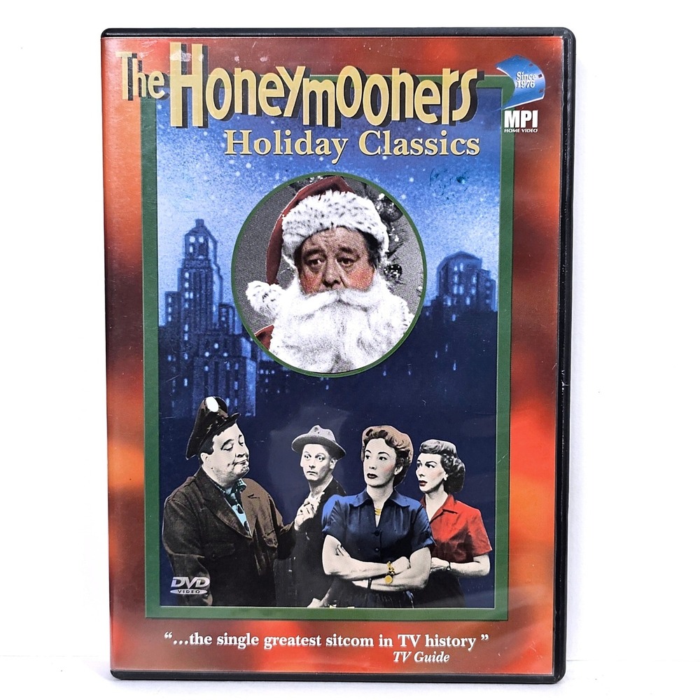 The Honeymooners Holiday Classics DVD Jackie Gleason Christmas New Years Special